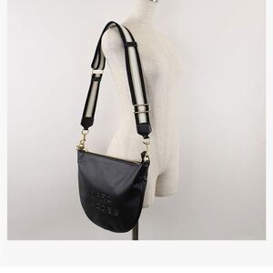 Marc Jacobs black leather hobo crossbody